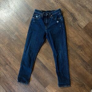 Levi’s 501 button fly jeans